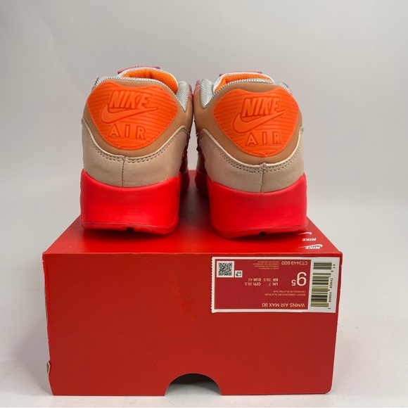 Nike Air Max 90 WMNS PRM “Platinum Crimson/Bright Purple” 2023 - Picture 4 of 4